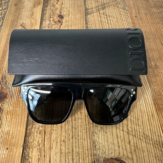Dior CD Diamond Black Sunglasses W/ Case