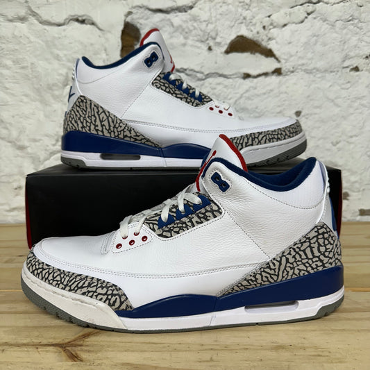 Air Jordan 3 True Blue (2016) Sz 14