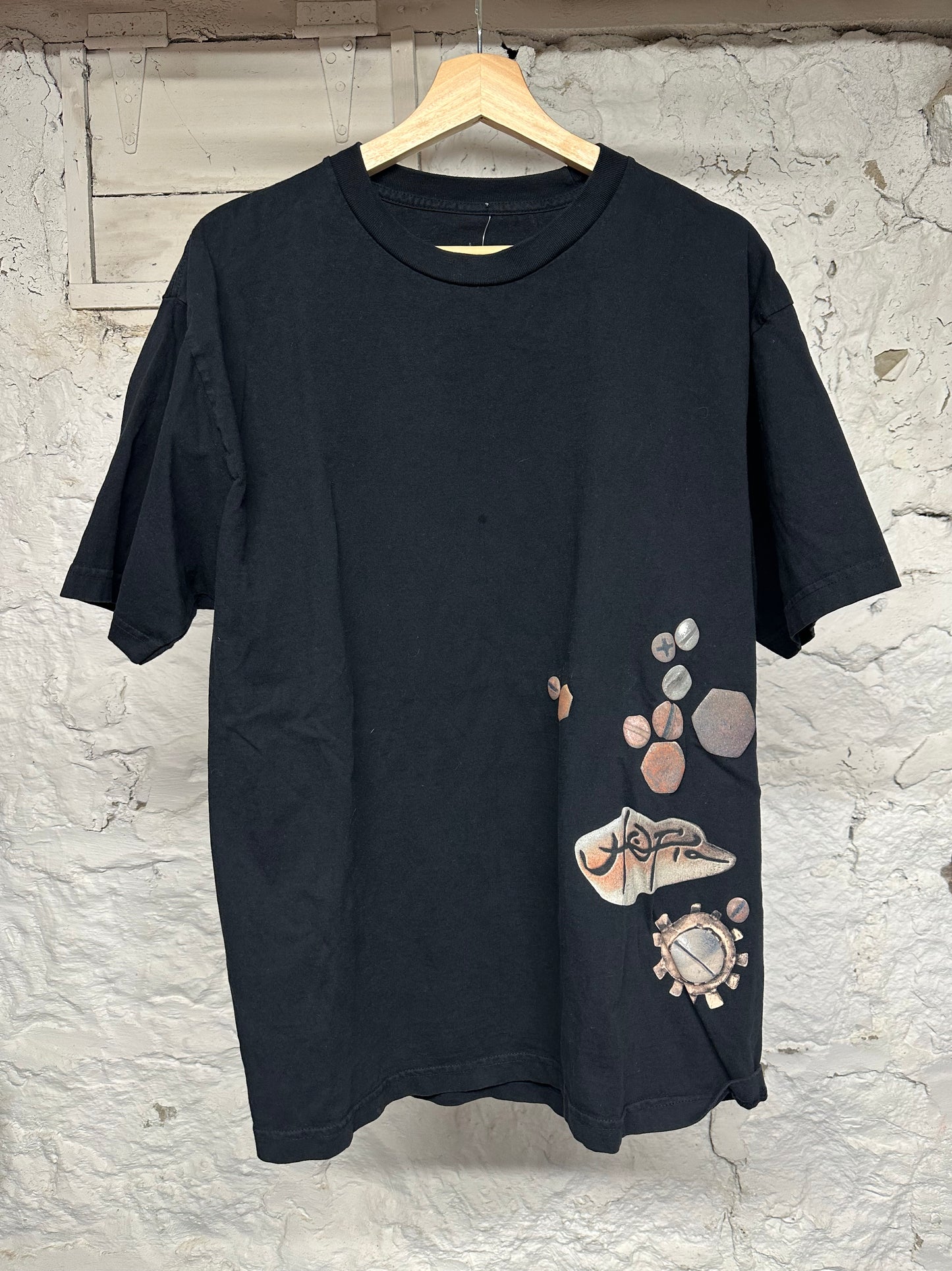 Travis Scott Utopia Black Rocks T-Shirt Sz L