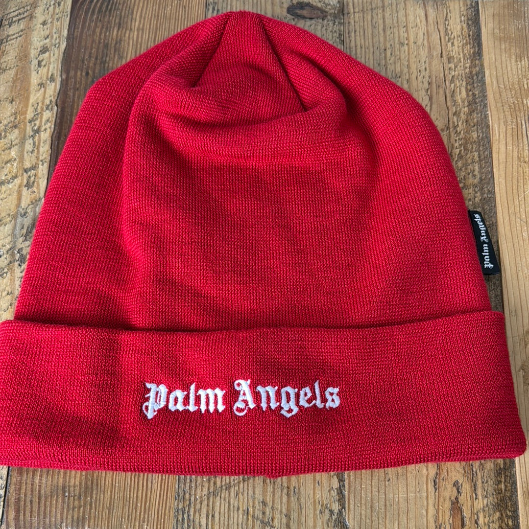 Palm Angels Red Beanie DS