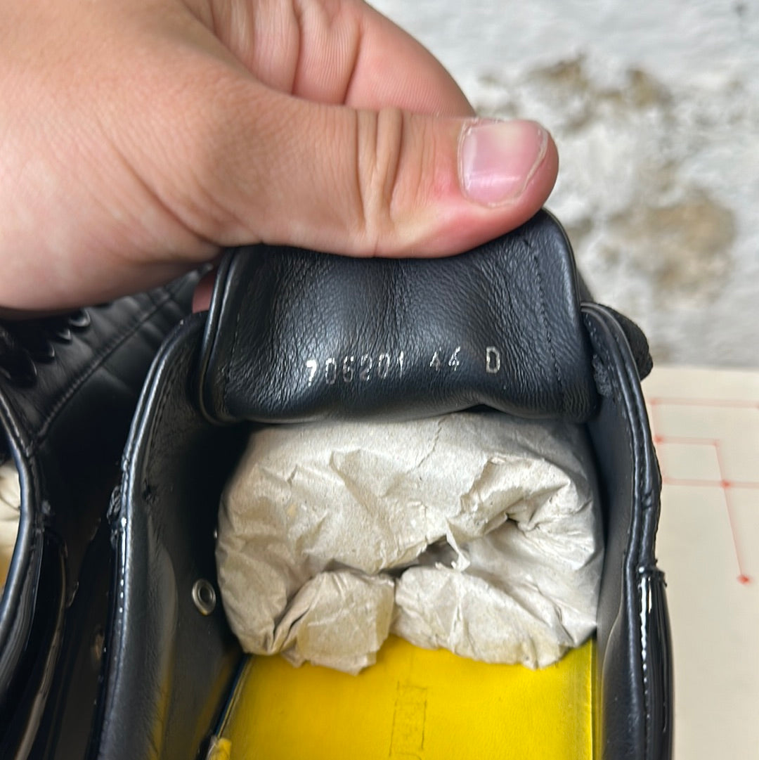 Alexander Mcqueen Nappa Joey Black Yellow Sz 11 (44)