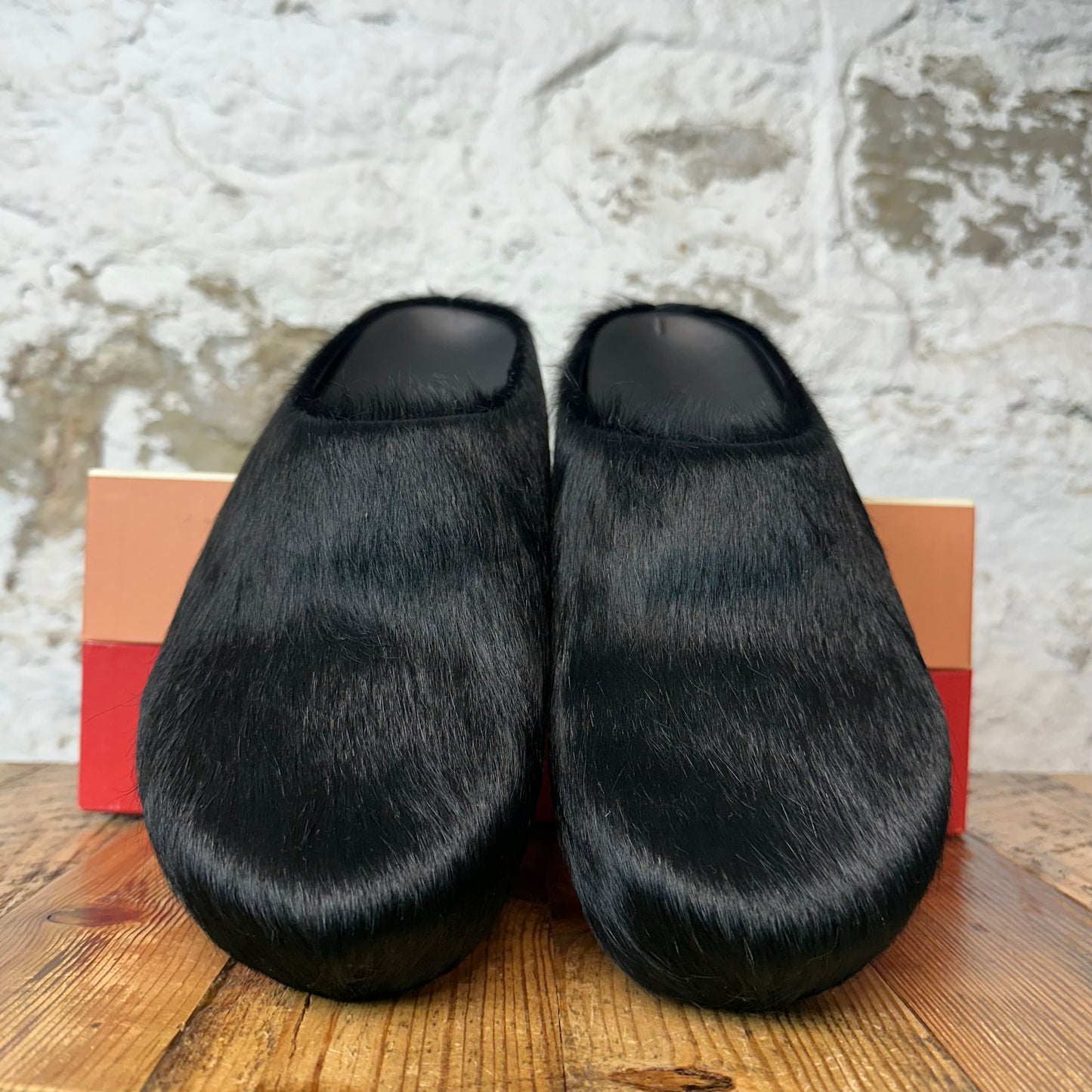 Marni Fussbett Sabot Black Slide Sz 11 (44) DS