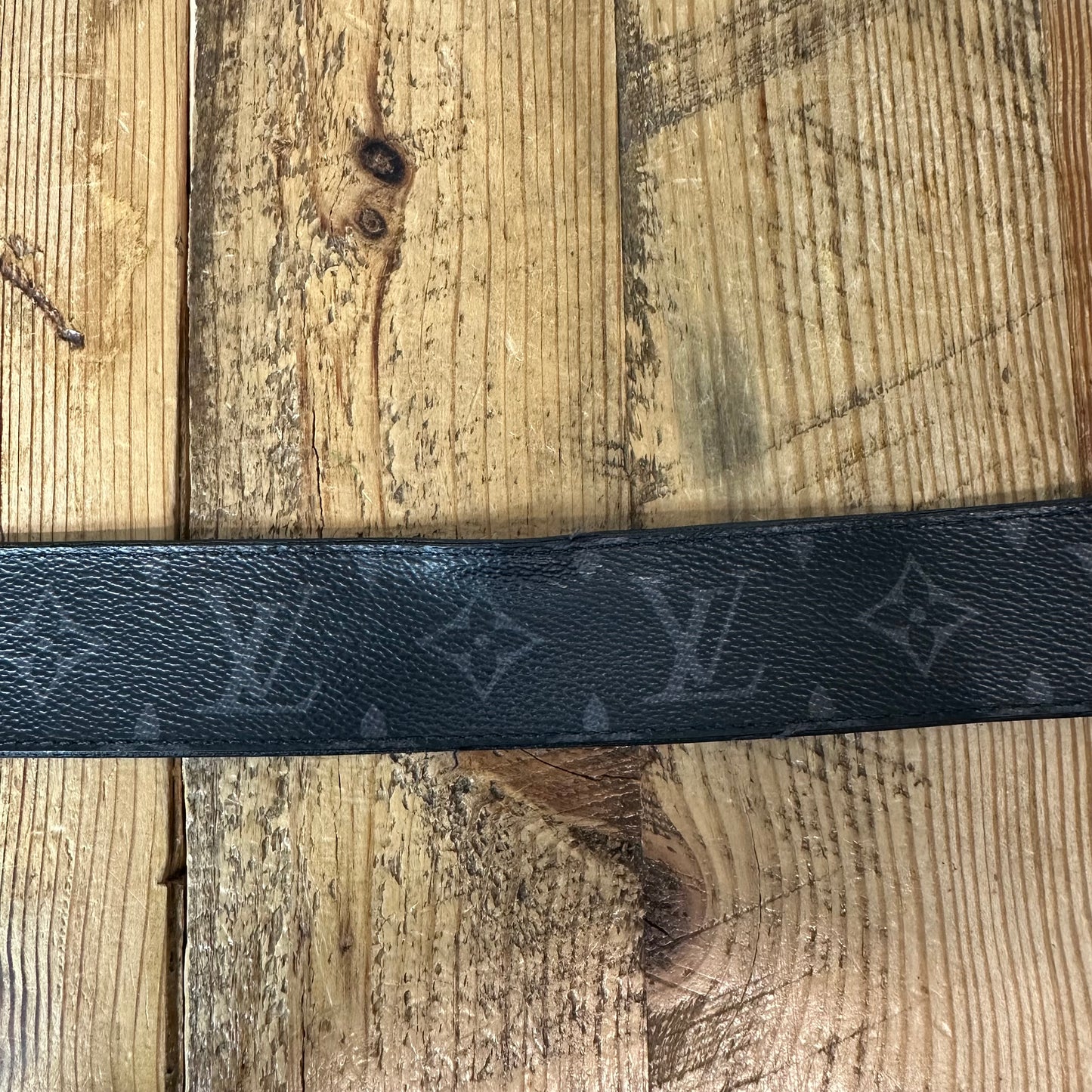 Louis Vuitton Graphite Monogram Belt Sz (90/36)