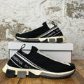 Dolce Gabbana Sorrento Black White Sneaker Sz 11 (44)