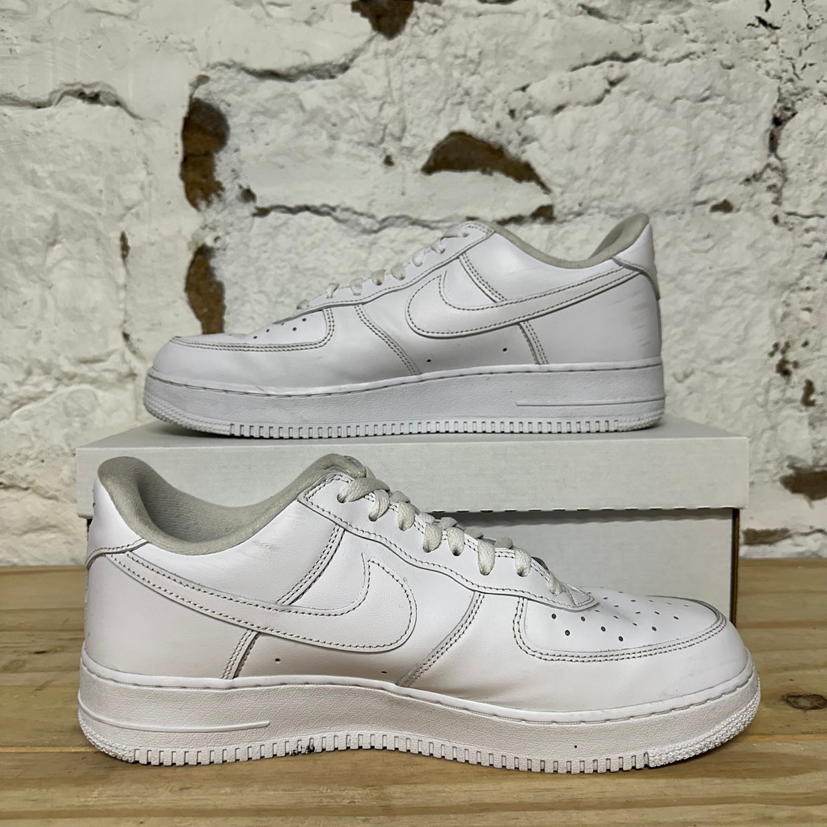 Nike Supreme 07 Air Force 1 Low White Bogo Sz 11.5