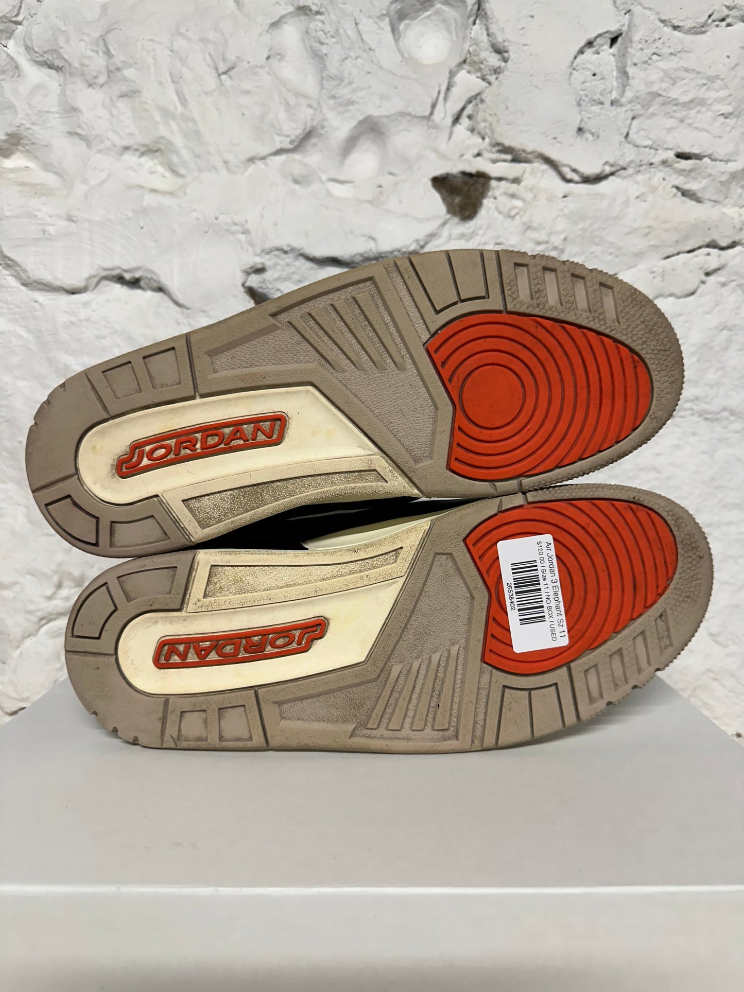Air Jordan 3 Desert Elephant Sz 11