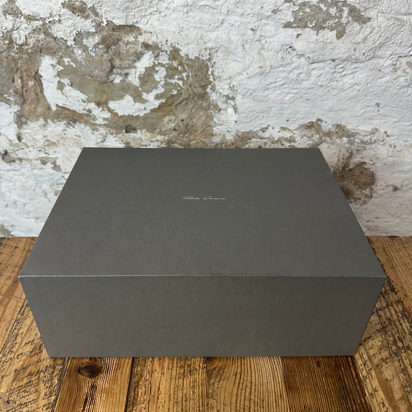 Rick Owens Hollywood Celadon Milk Sneaker Sz 8.5 (41.5) DS