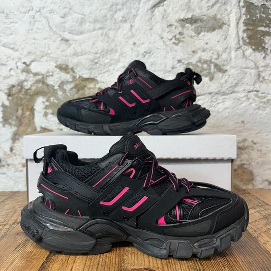 Balenciaga Track Runner Black Pink Sneaker Sz 6 (38)