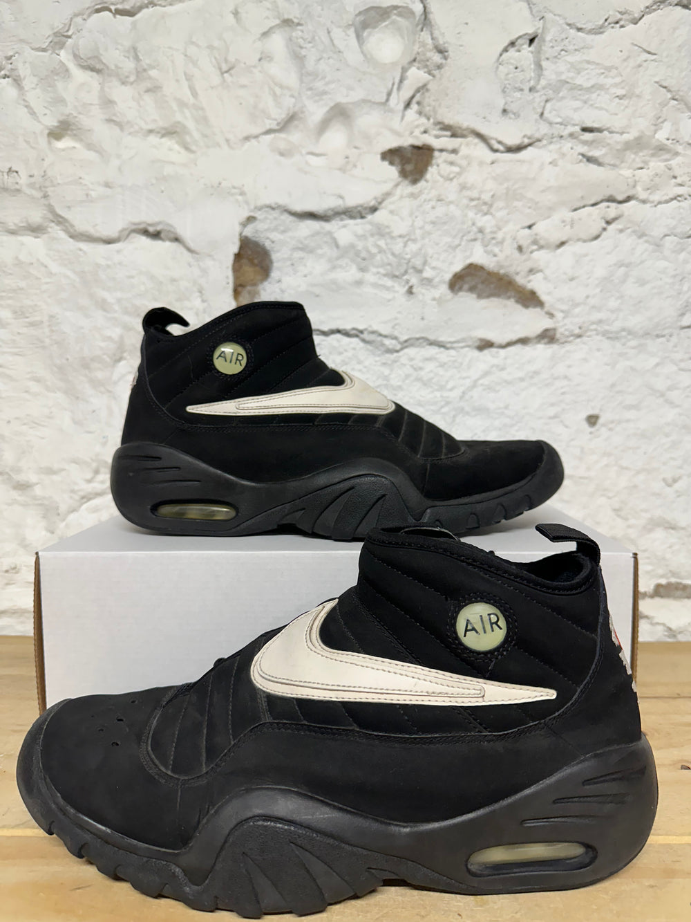 Nike Air Shake Nderstrukt Black White OG Sz 11