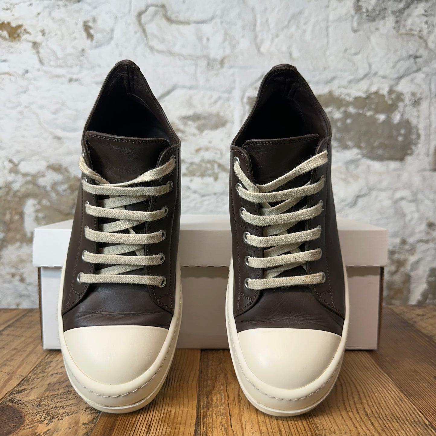 Rick Owens Mocha Milk Sneaker Sz 7 (40)