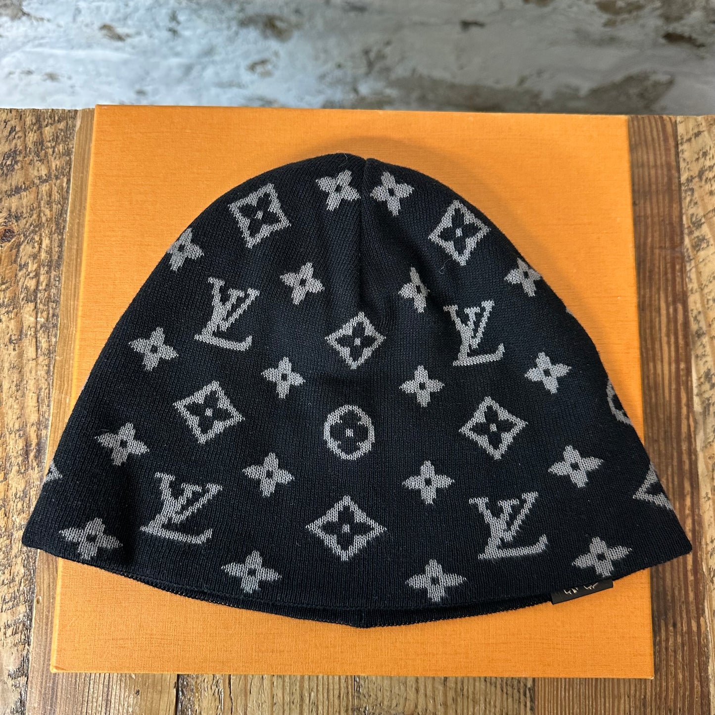 Louis Vuitton Reversible Fit Monogram Beanie W/ Box