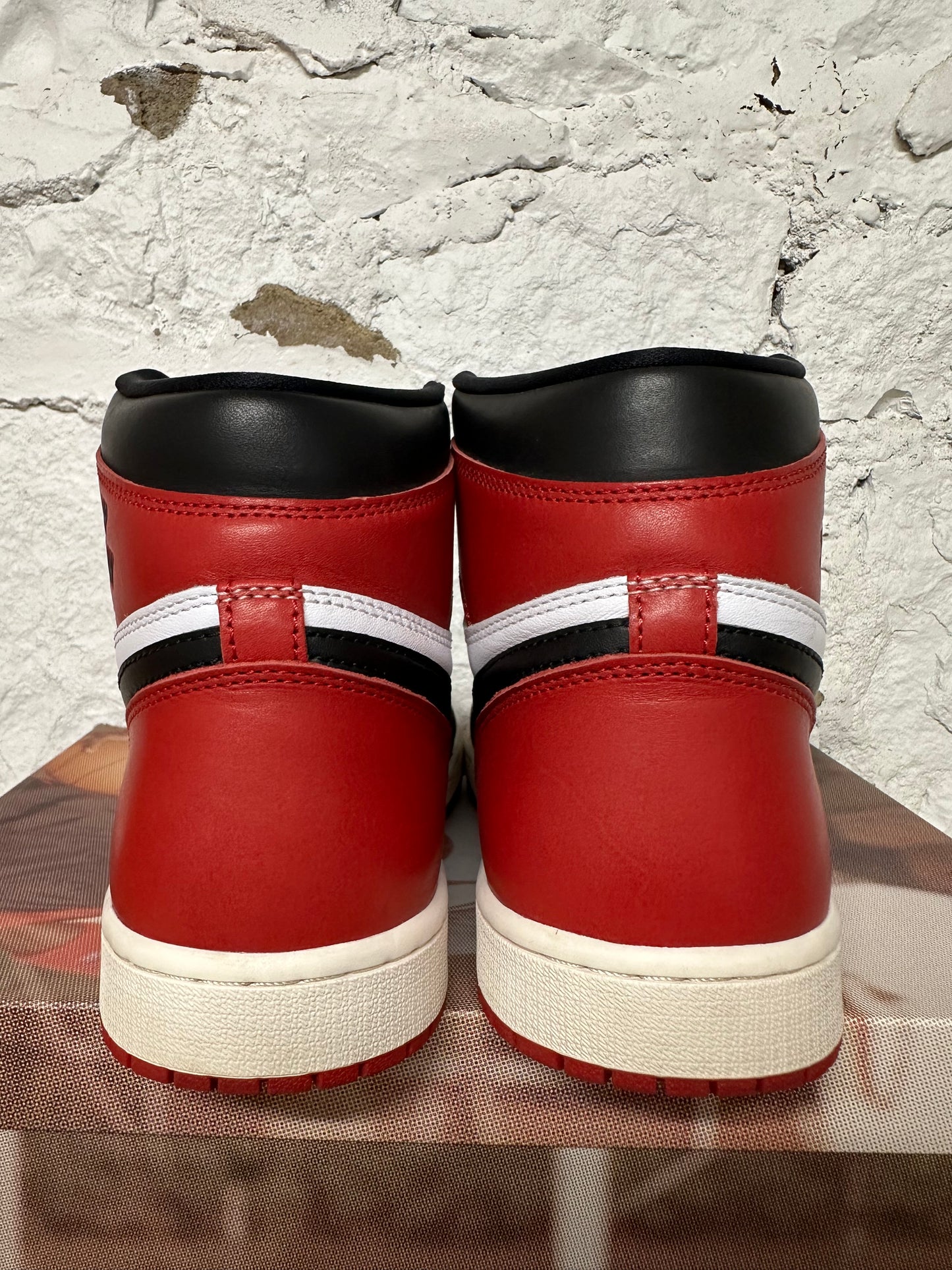 Air Jordan 1 High Black Toe Reimagined Sz 11