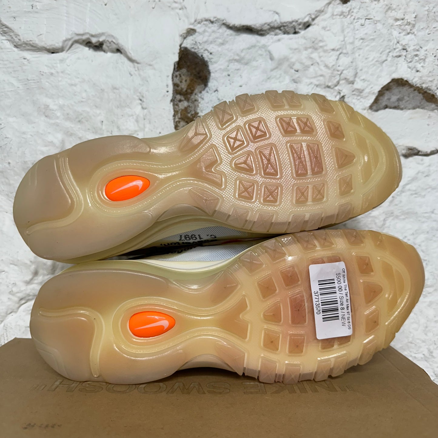 Nike Air Max 97 Off-White The Ten Sz 8 DS