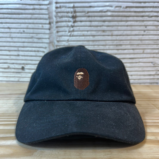 A Bathing Ape One Point Panel Cap Black Hat