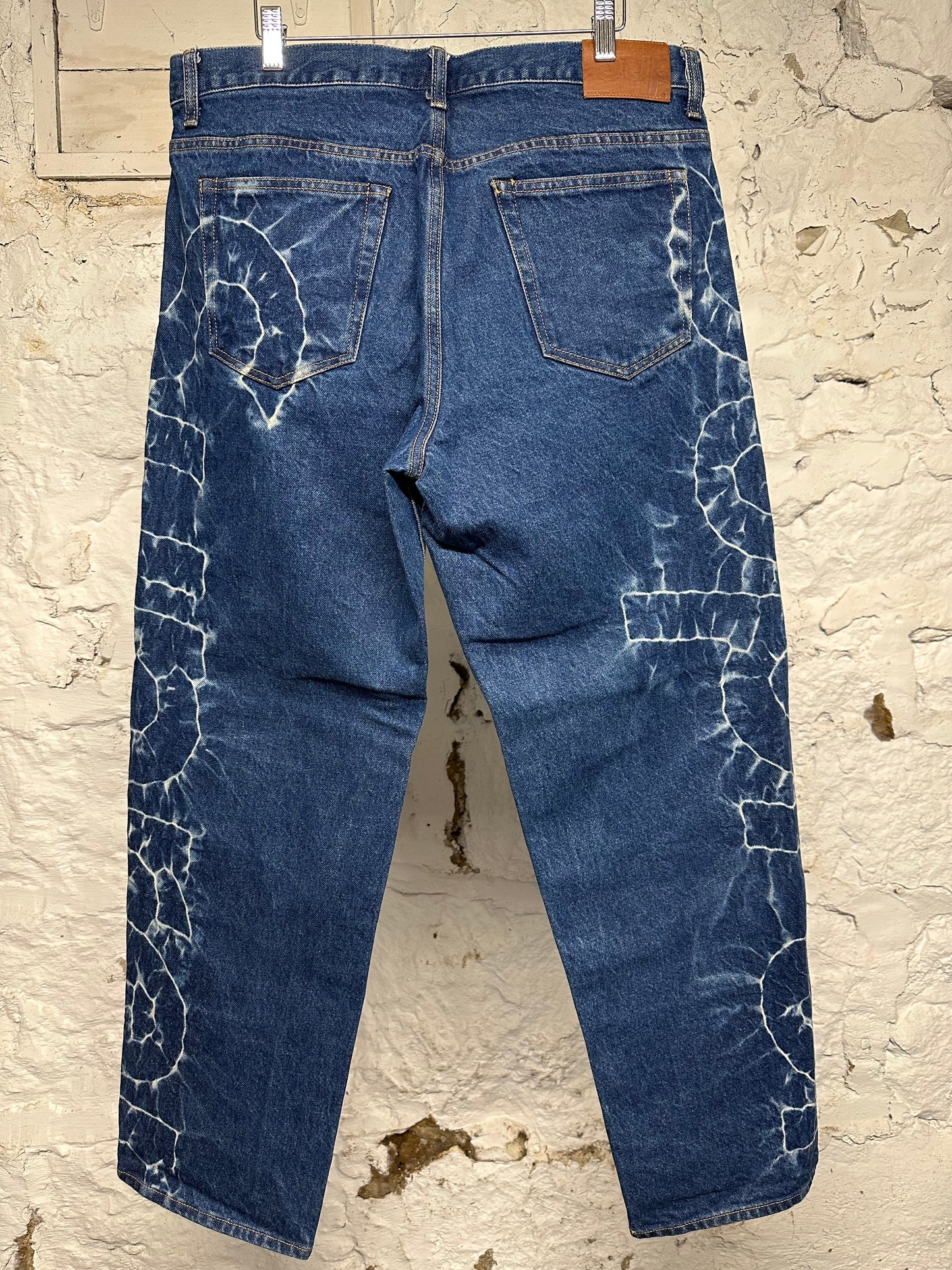 Supreme Shibori Loose Fit Jeans Sz 34