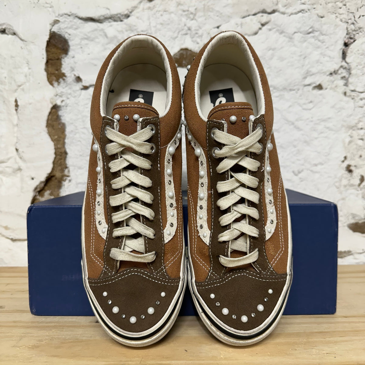 Vans LX Old Skool 36 Pearlized Cocoa Brown Sz 9.5