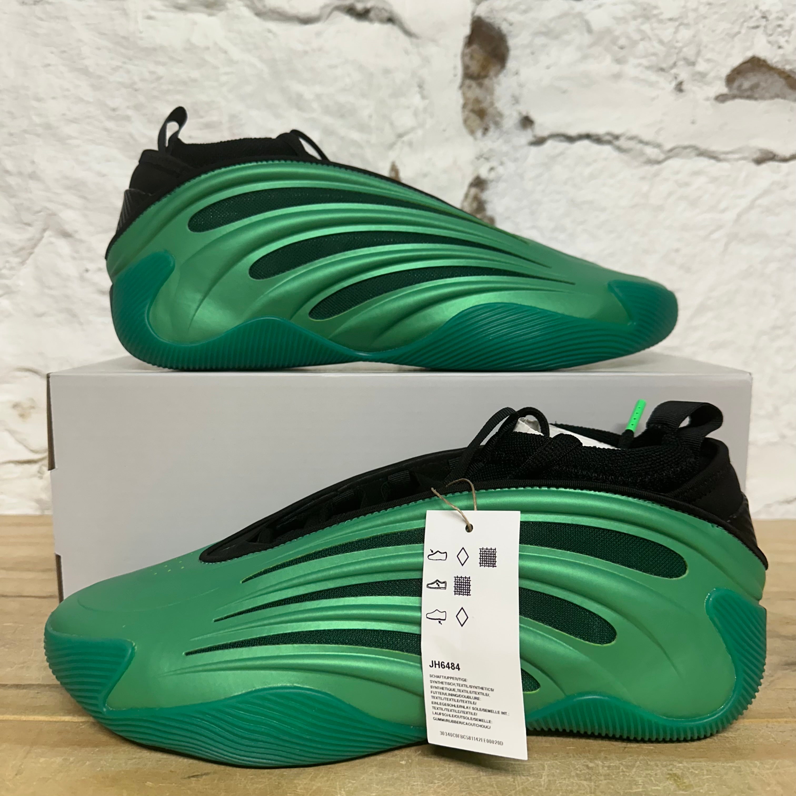 Adidas Harden Vol. 9 Green Sz 9.5