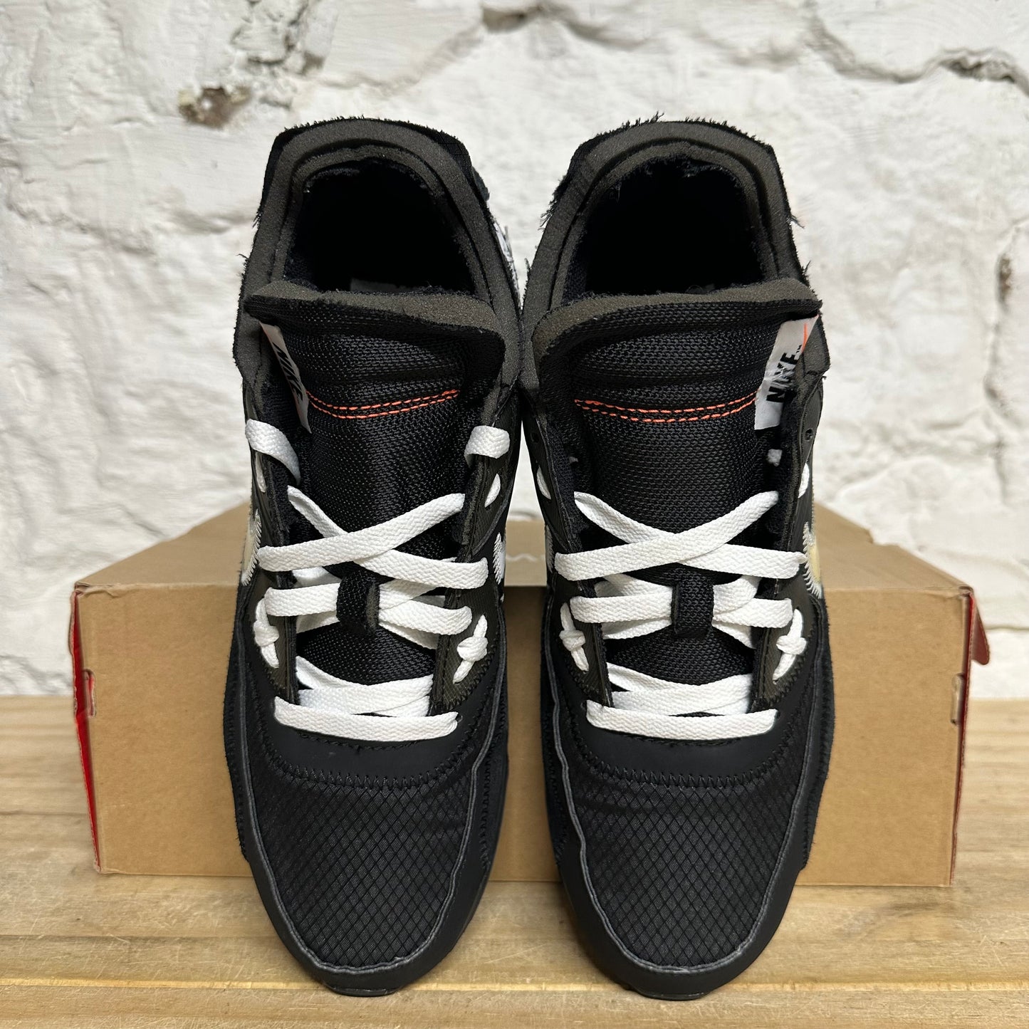 Nike Air Max 90 Off-White Black Sz 9.5