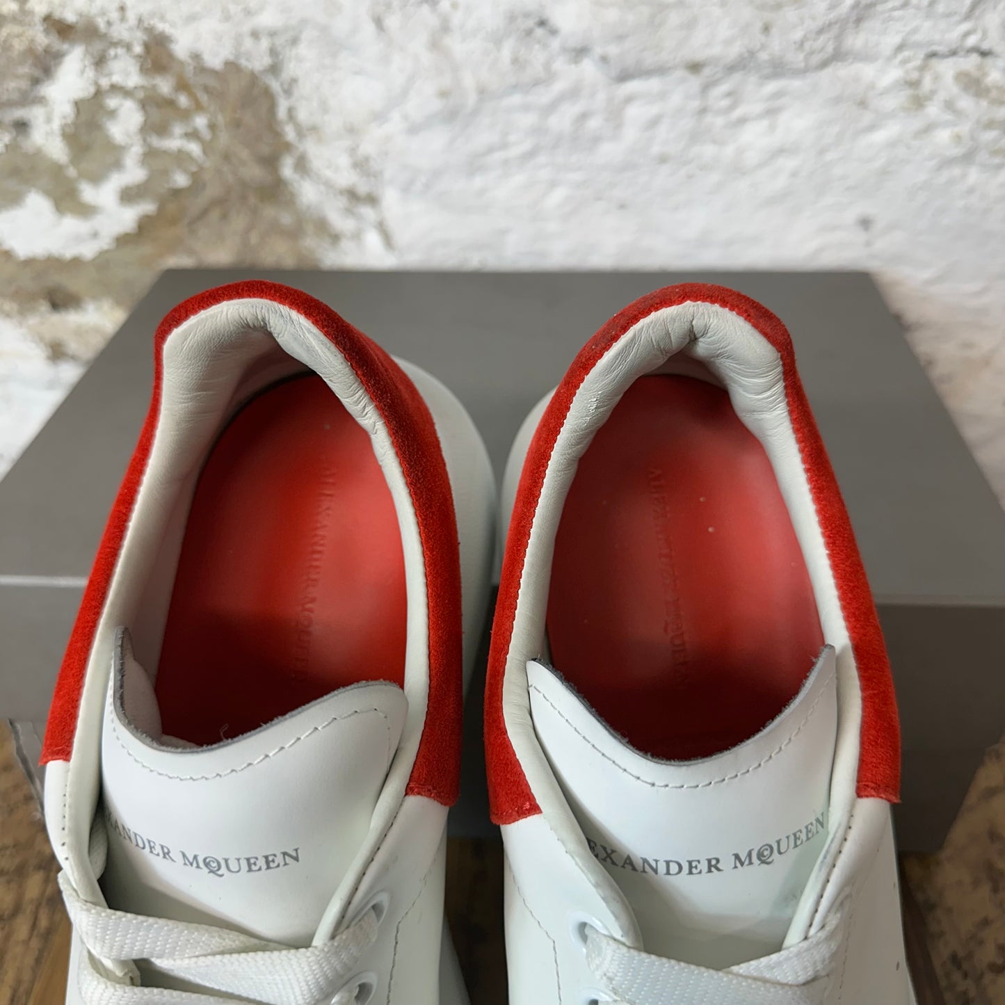 Alexander Mcqueen Red Tab White Sneaker Sz 11 (44)