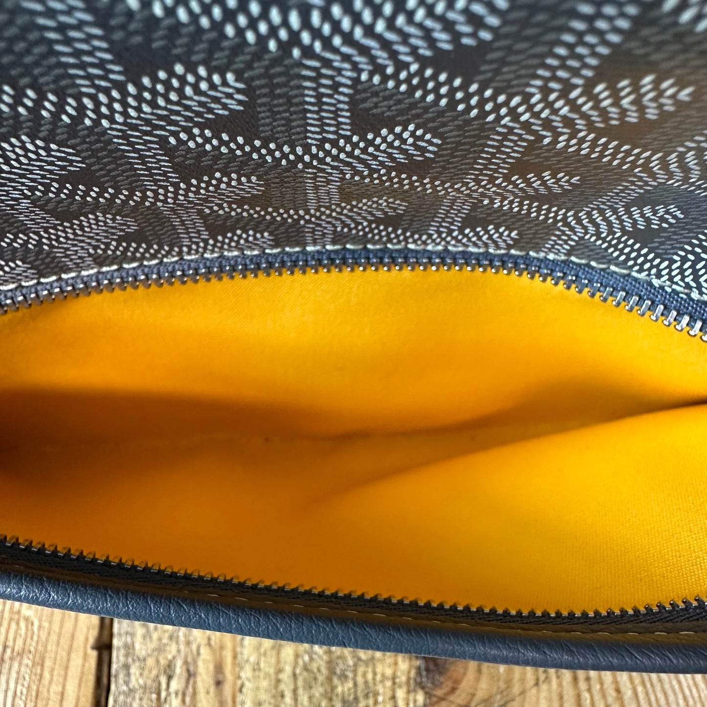 Goyard Jouvence Grey Monogram Toiletry Bag