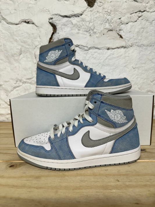 Air Jordan 1 High Hyper Royal Smoke Grey Sz 7