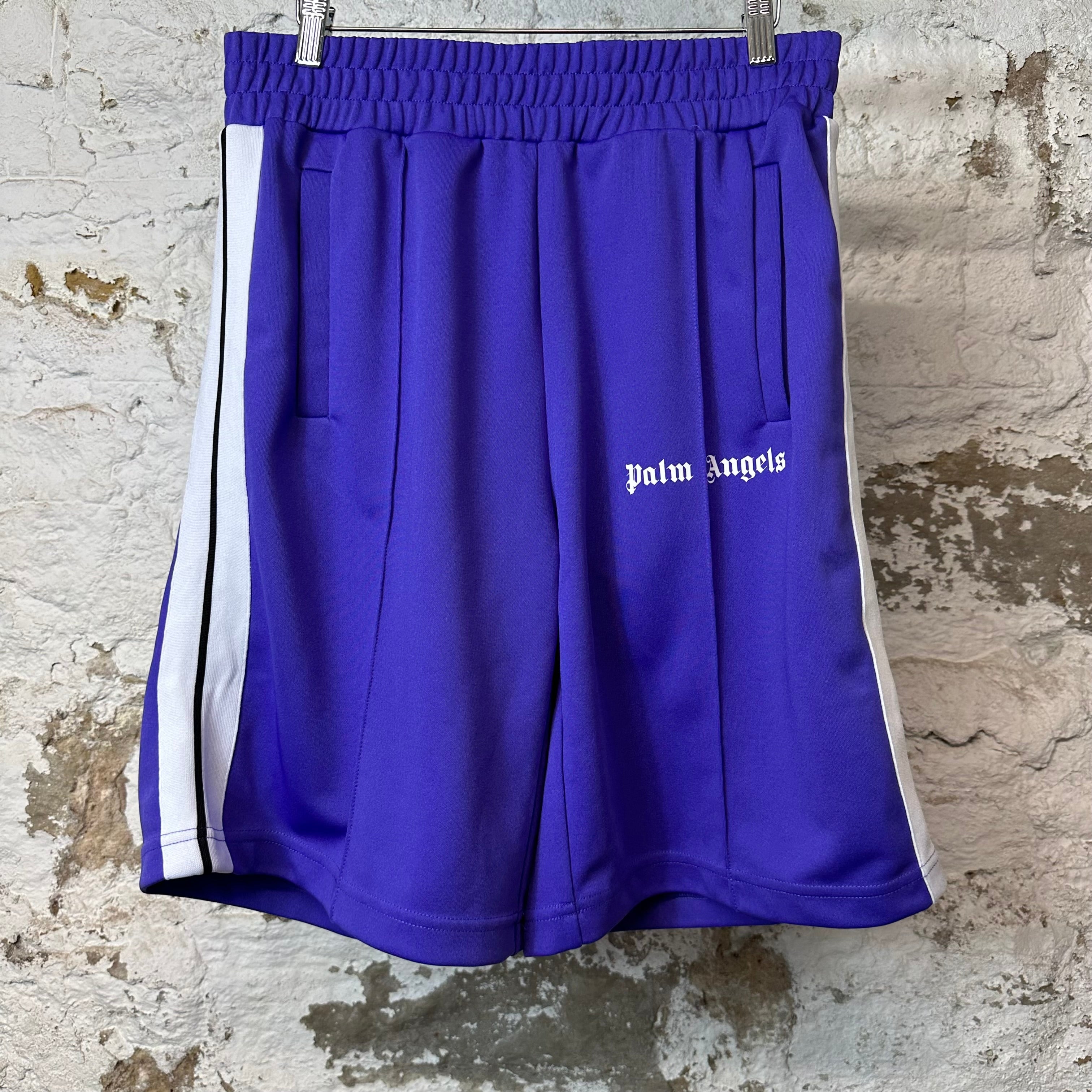 Palm Angels Purple Track Shorts Sz M