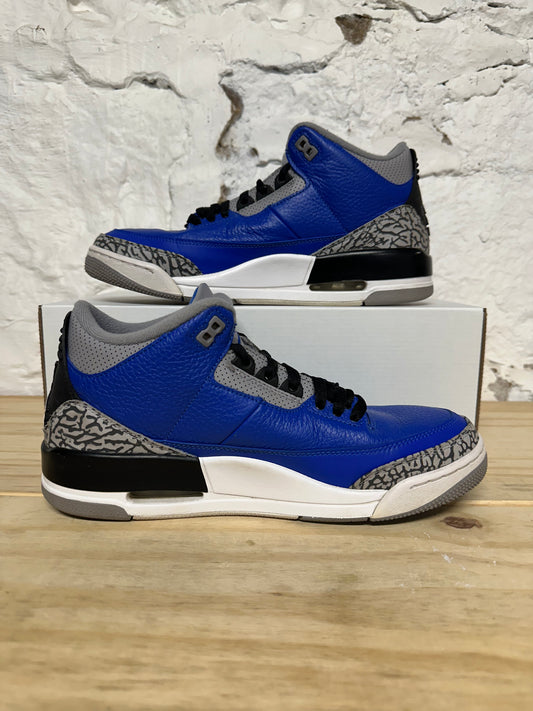 Air Jordan 3 Varsity Royal Sz 10