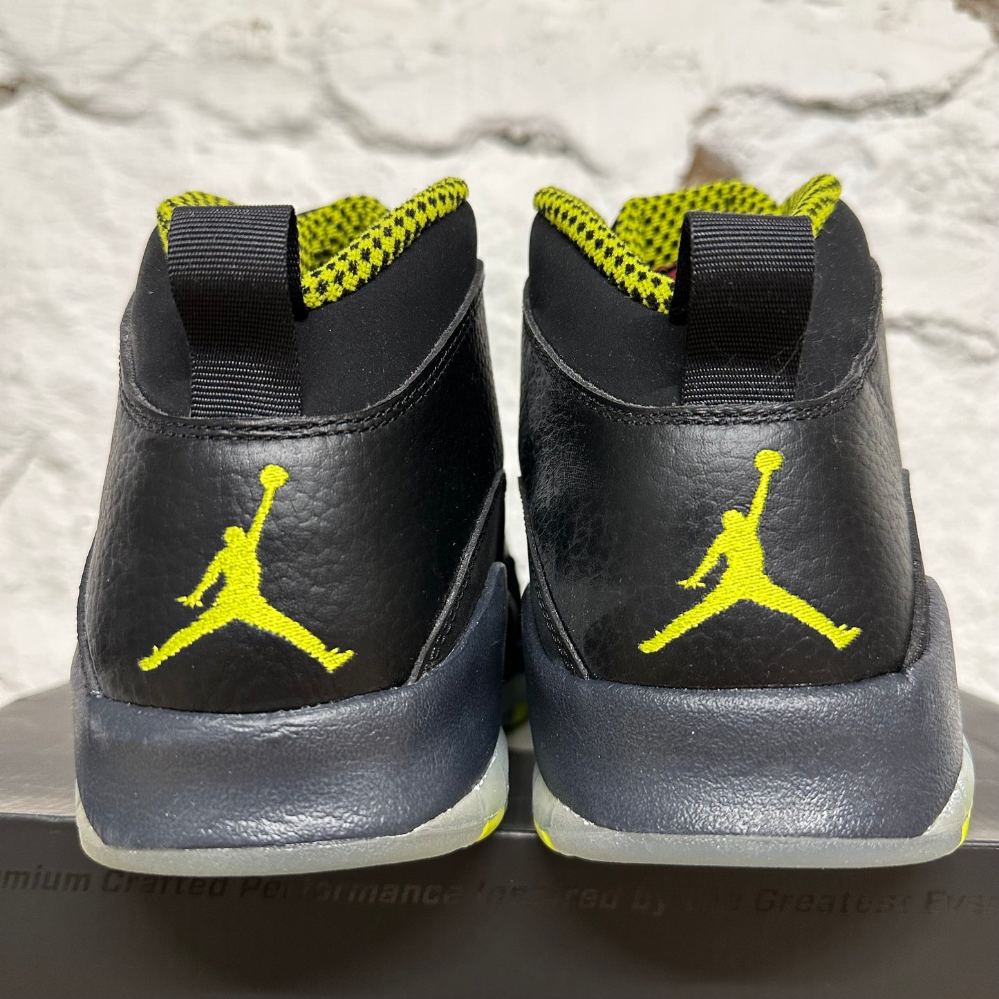 Air Jordan 10 Venom Green Sz 10 DS