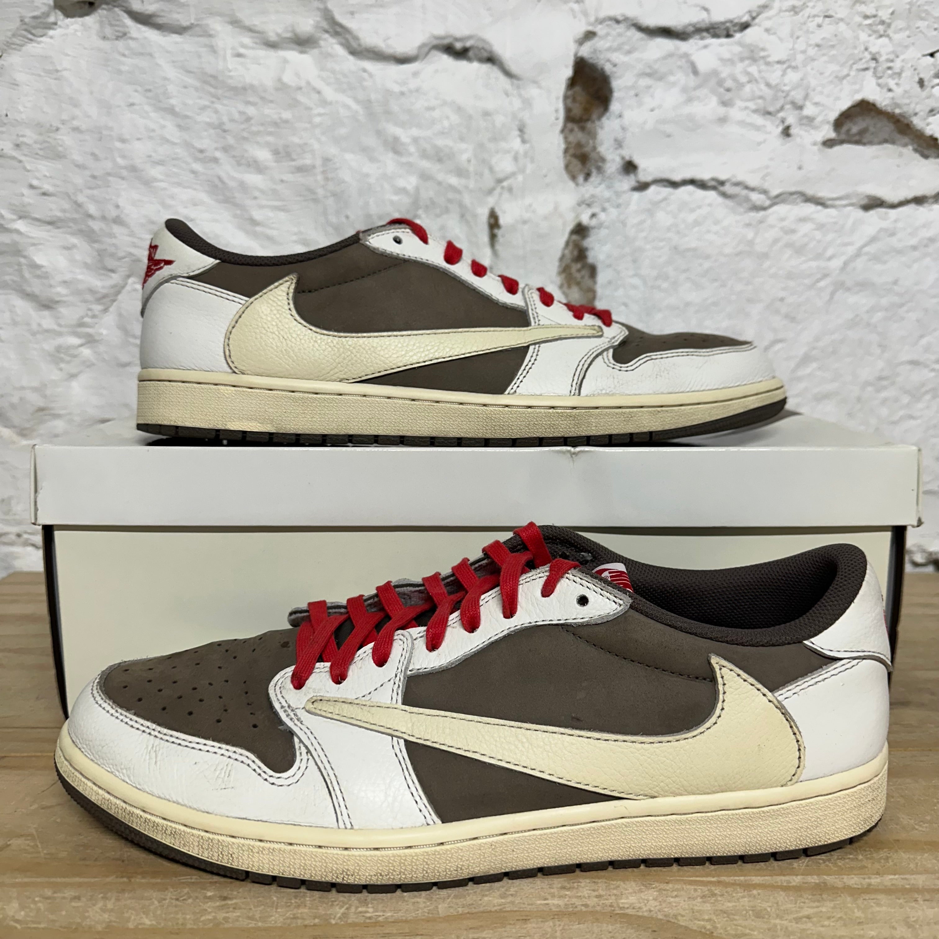 Air Jordan 1 High Travis Scott Reverse Mocha Sz 14