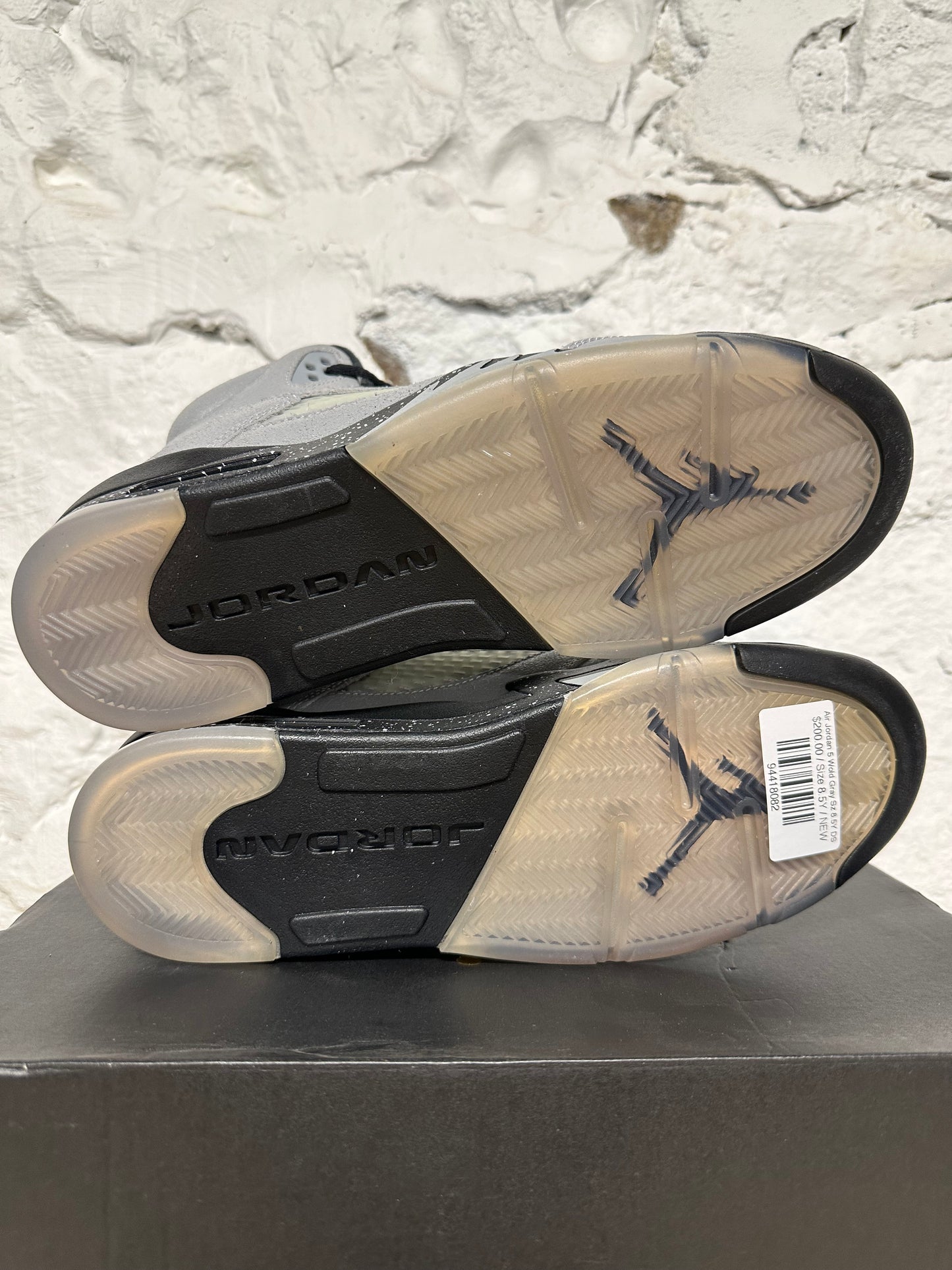 Air Jordan 5 Wolf Grey Sz 8.5Y DS