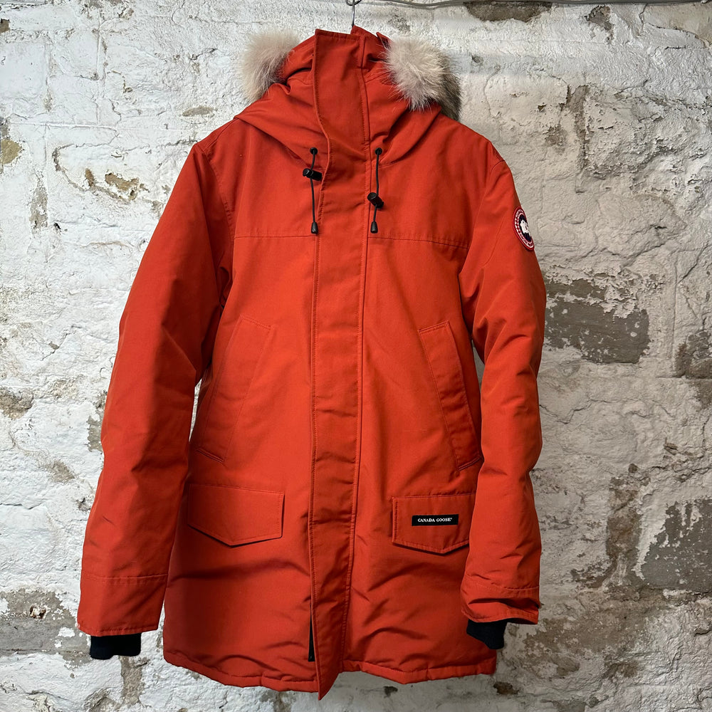 Canada Goose Langford Parka Jacket Orange Sz M