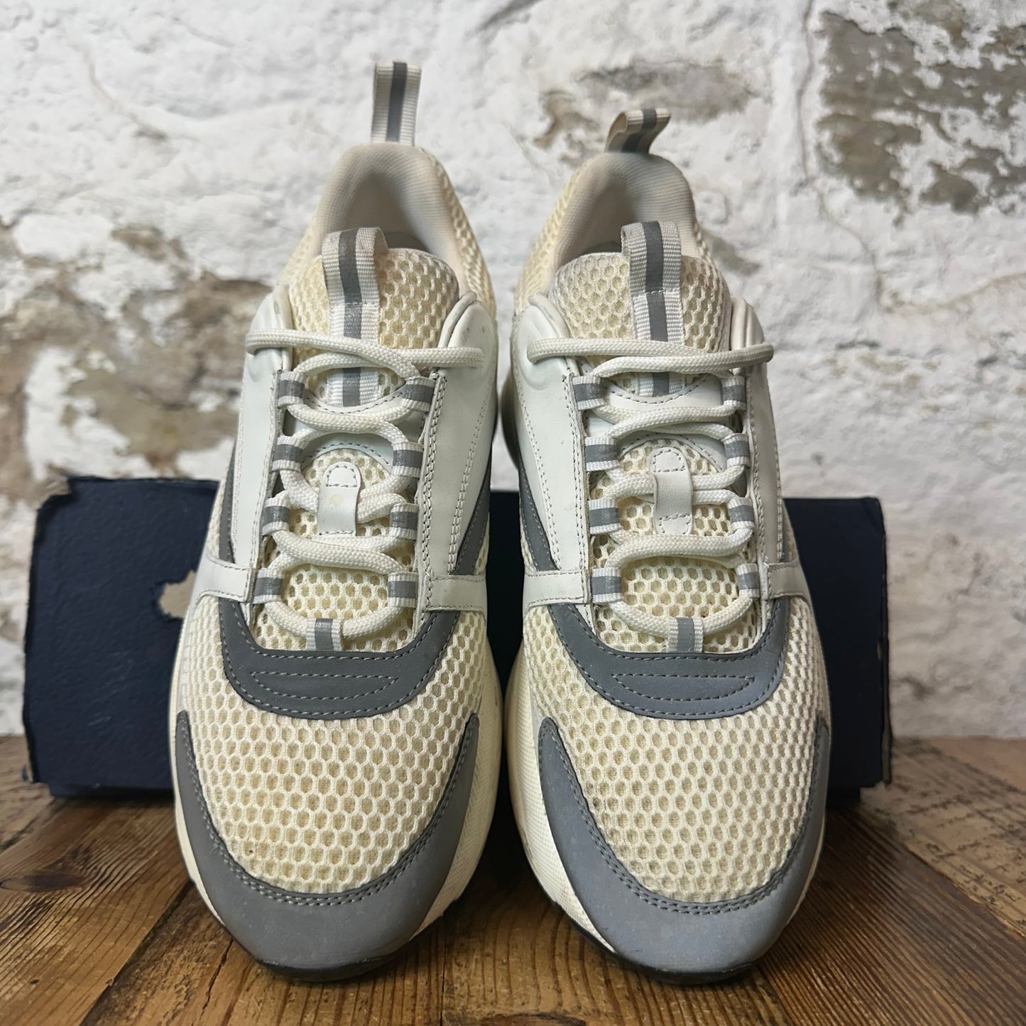 Dior B22 Cream White 3M Sneaker Sz 8 (41)