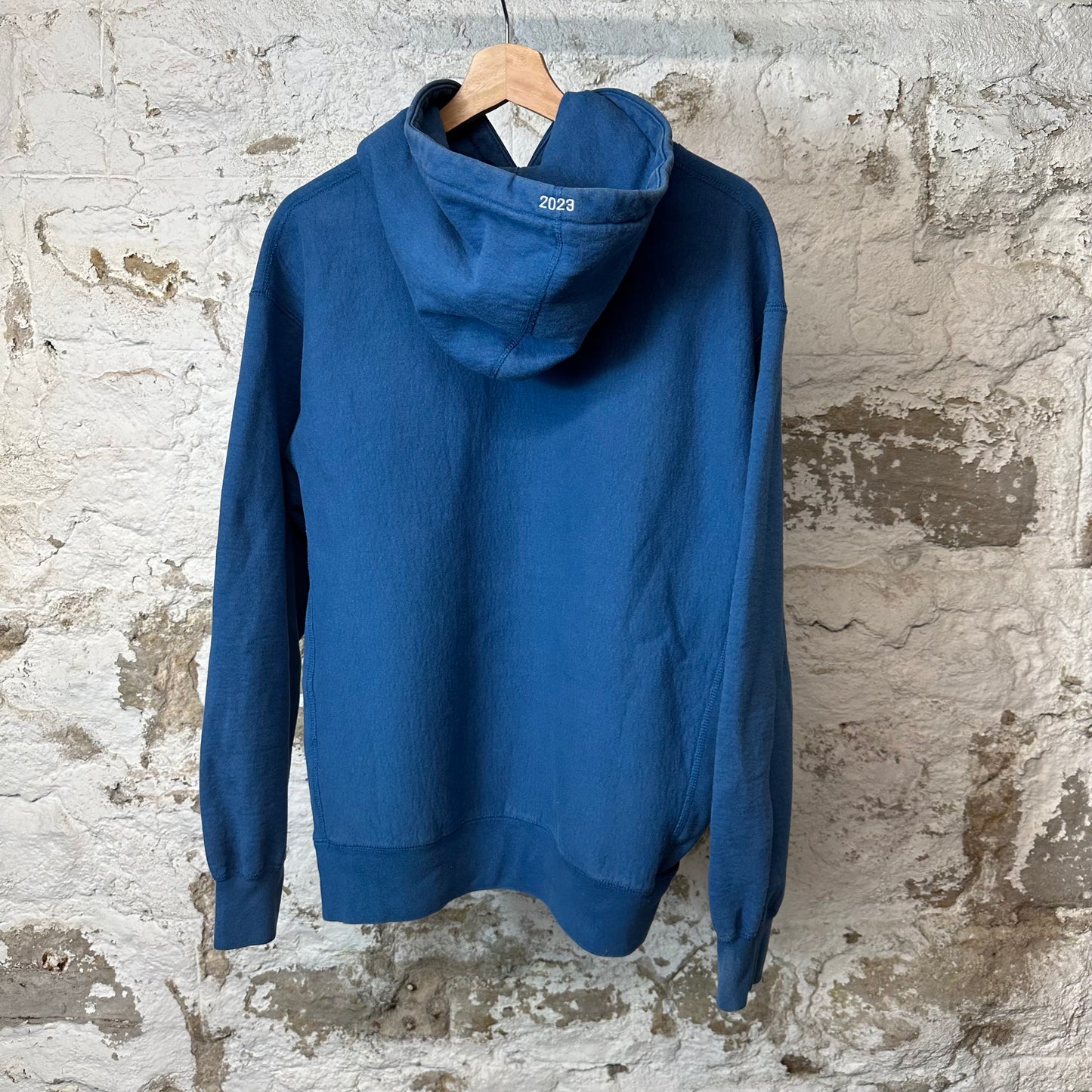 Supreme Blue Box Logo Hoodie Blue Sz M