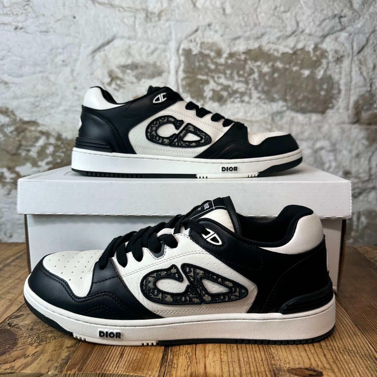 Dior B57 Black White Oblique Sneaker Sz 9 (42)
