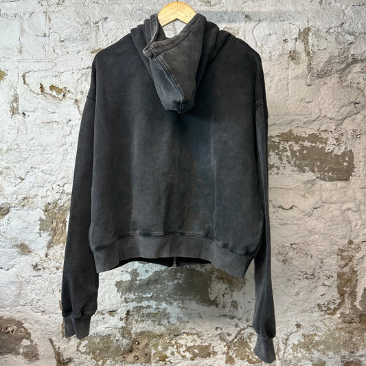 Vale Track Zip Up Hoodie Black Sz L