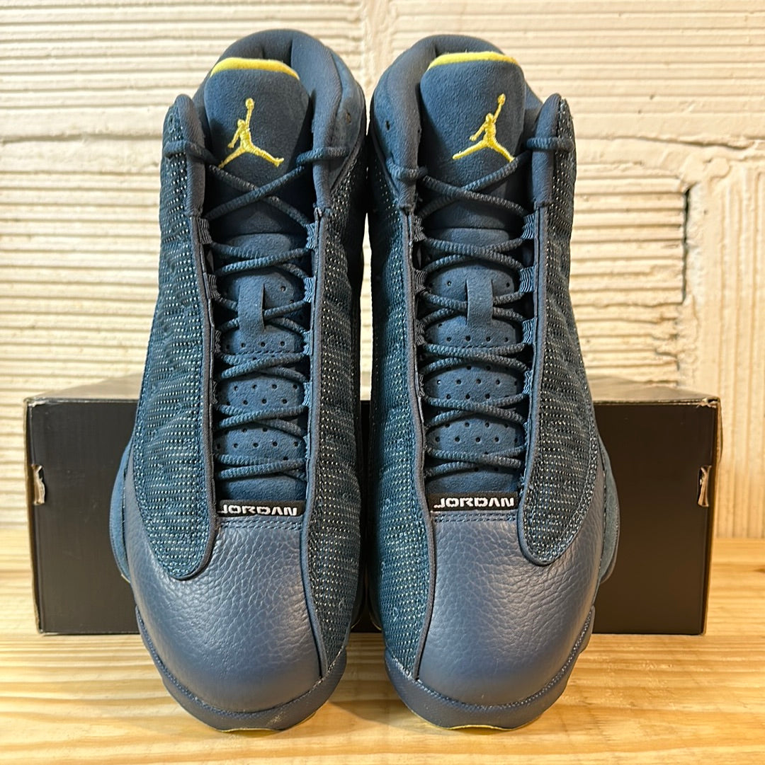 Air Jordan 13 Squadron Blue Sz 9.5 DS