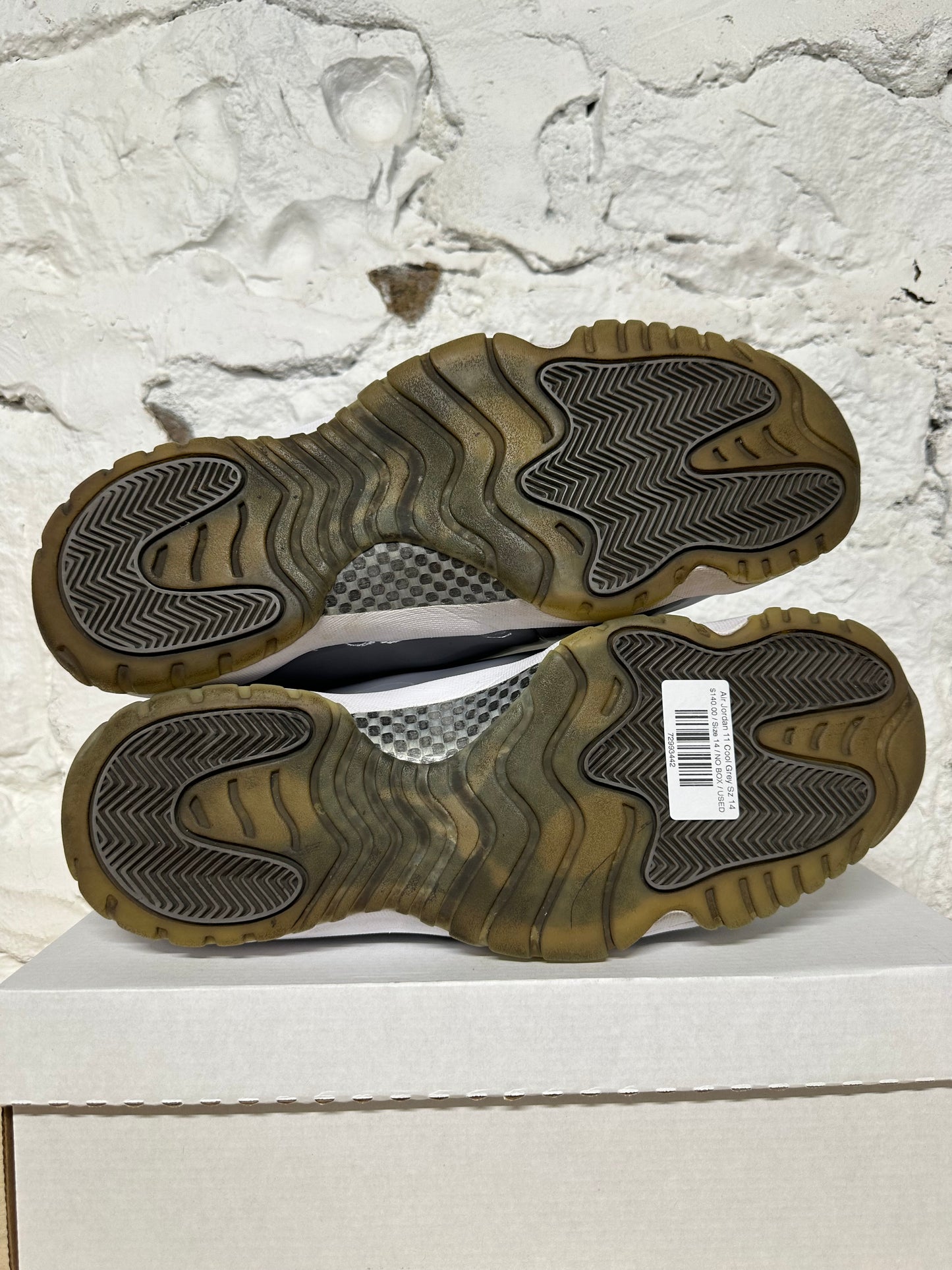 Air Jordan 11 High Cool Grey Sz 14