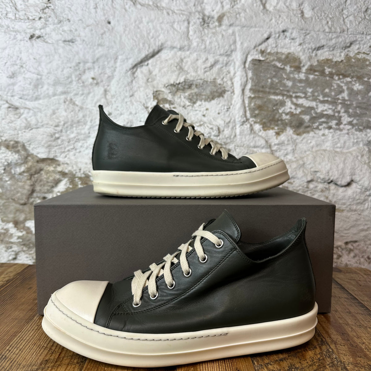 Rick Owens Forest Milk Sneaker Sz 8 (41)