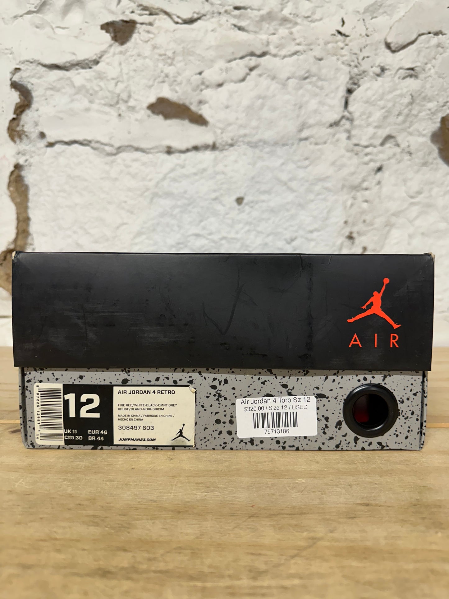 Air Jordan 4 Toro Sz 12