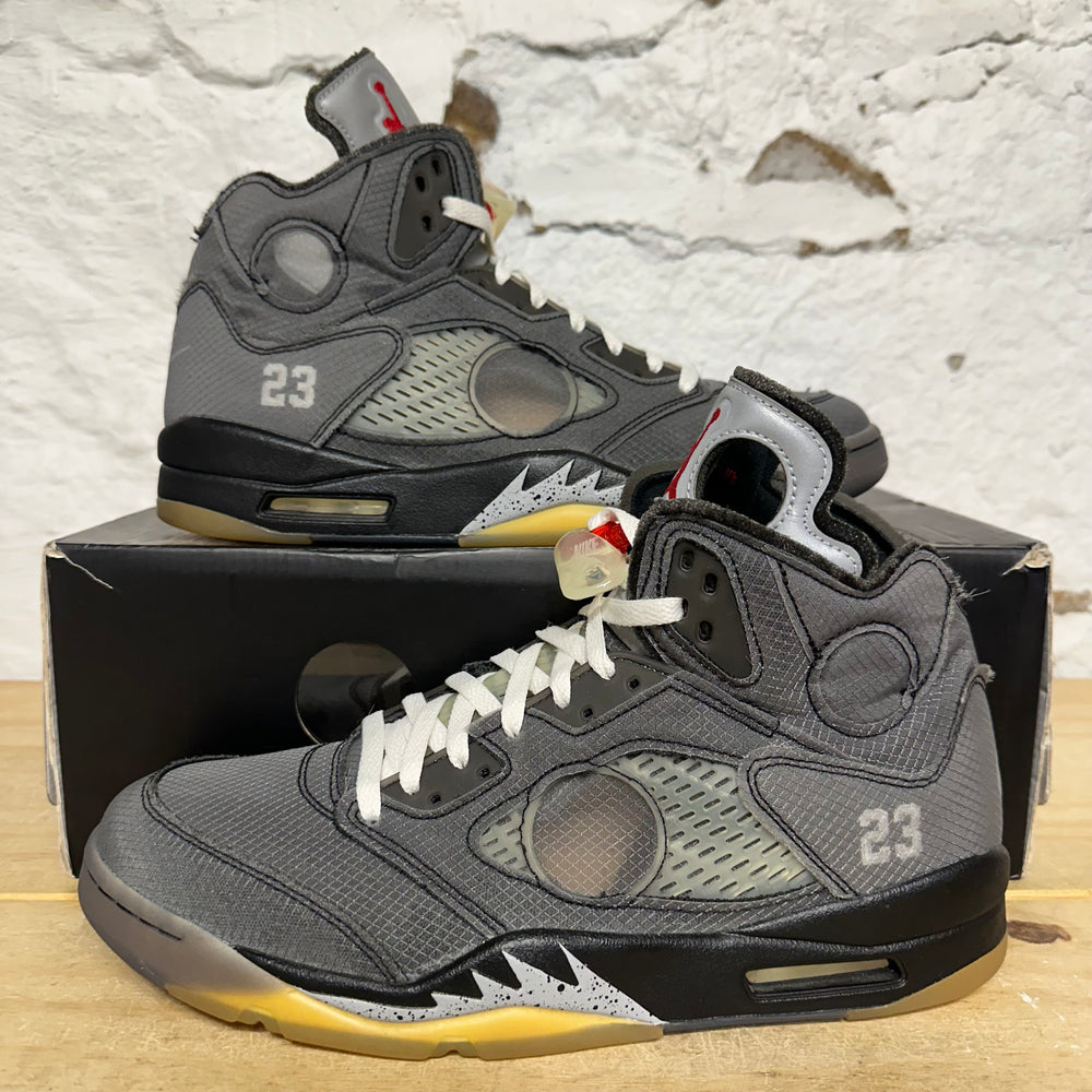 Air Jordan 5 Off-White Muslin Sz 12
