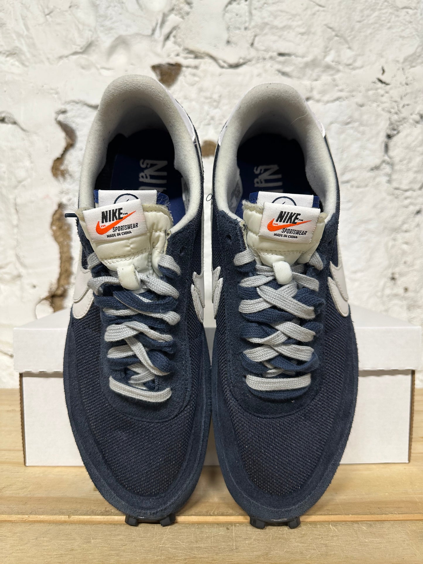 Nike LD Waffle Sacai Fragment Blue Sz 12