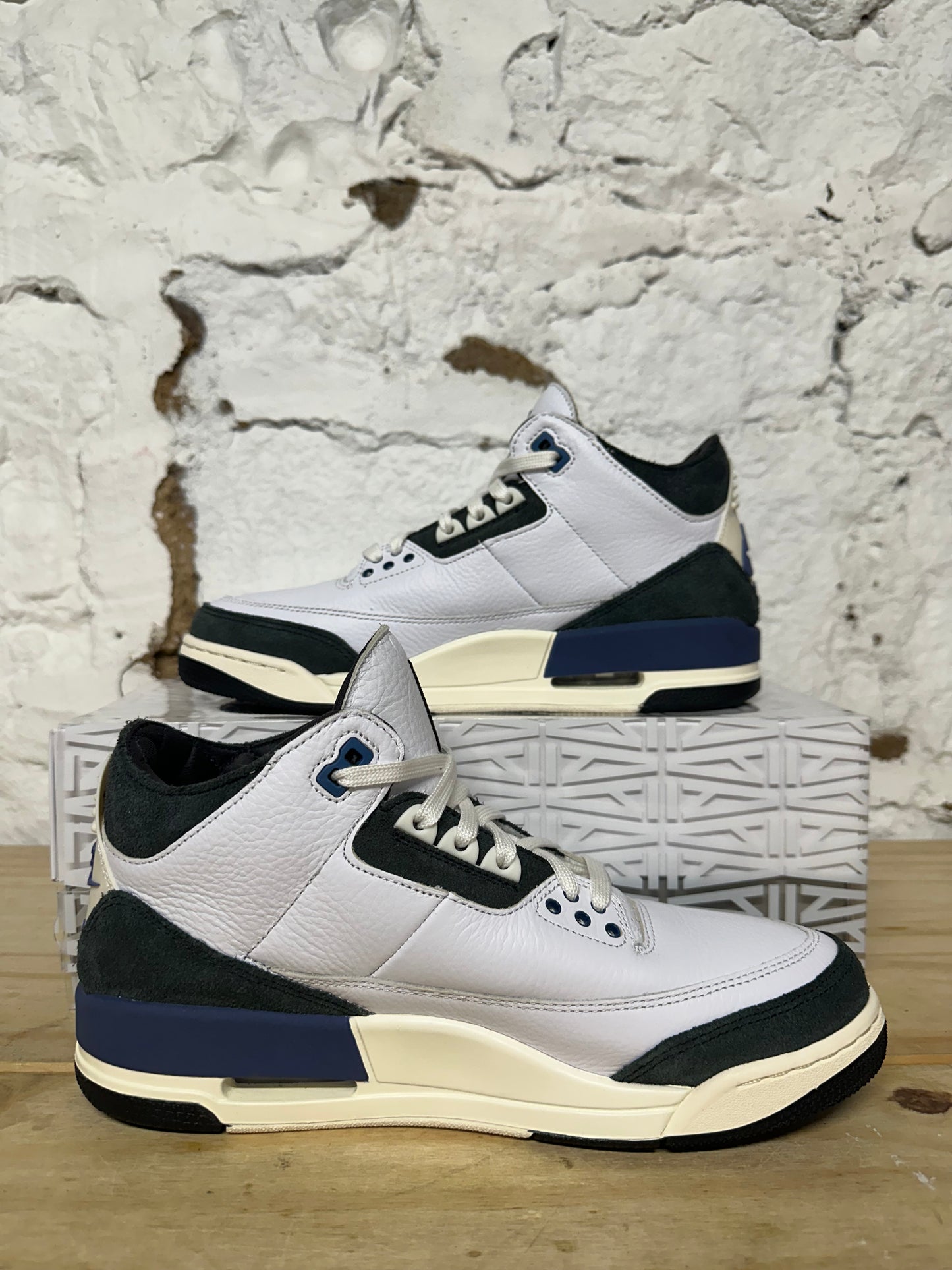 Air Jordan 3 A Ma Maniere Diffused Blue Sz 8.5 DS