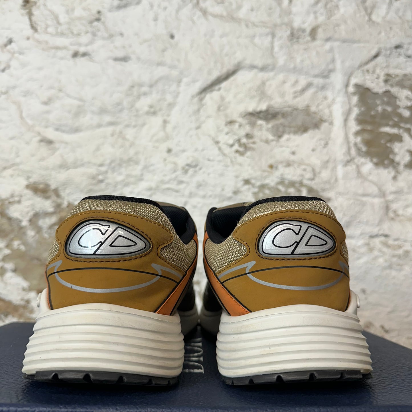 Dior B30 Brown Orange Grey Sneaker Sz 9 (42)