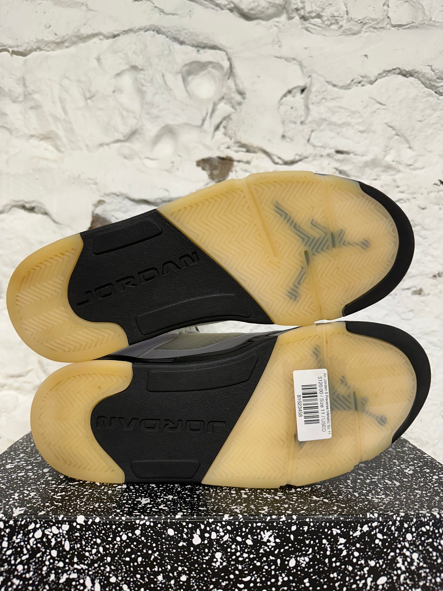 Air Jordan 5 Reverse Metallic Sz 11