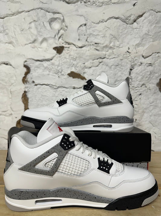 Air Jordan 4 White Cement Sz 14 DS