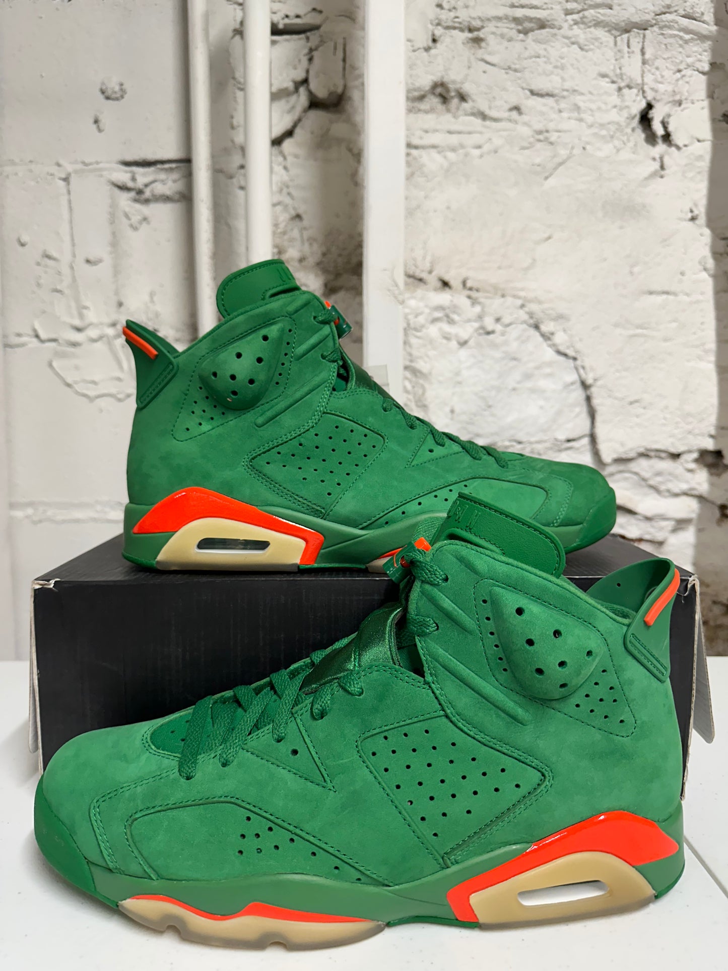 Air Jordan 6 Gatorade Green Sz 12 DS (Sample)