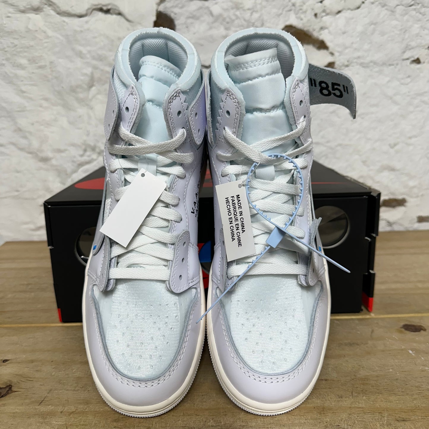 Air Jordan 1 High Virgil Abloh Archive Alaska Sz 10 DS
