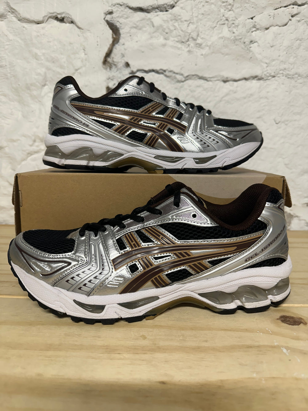 Asics Gel-Kayano 14 Black Coffee Sz 8.5