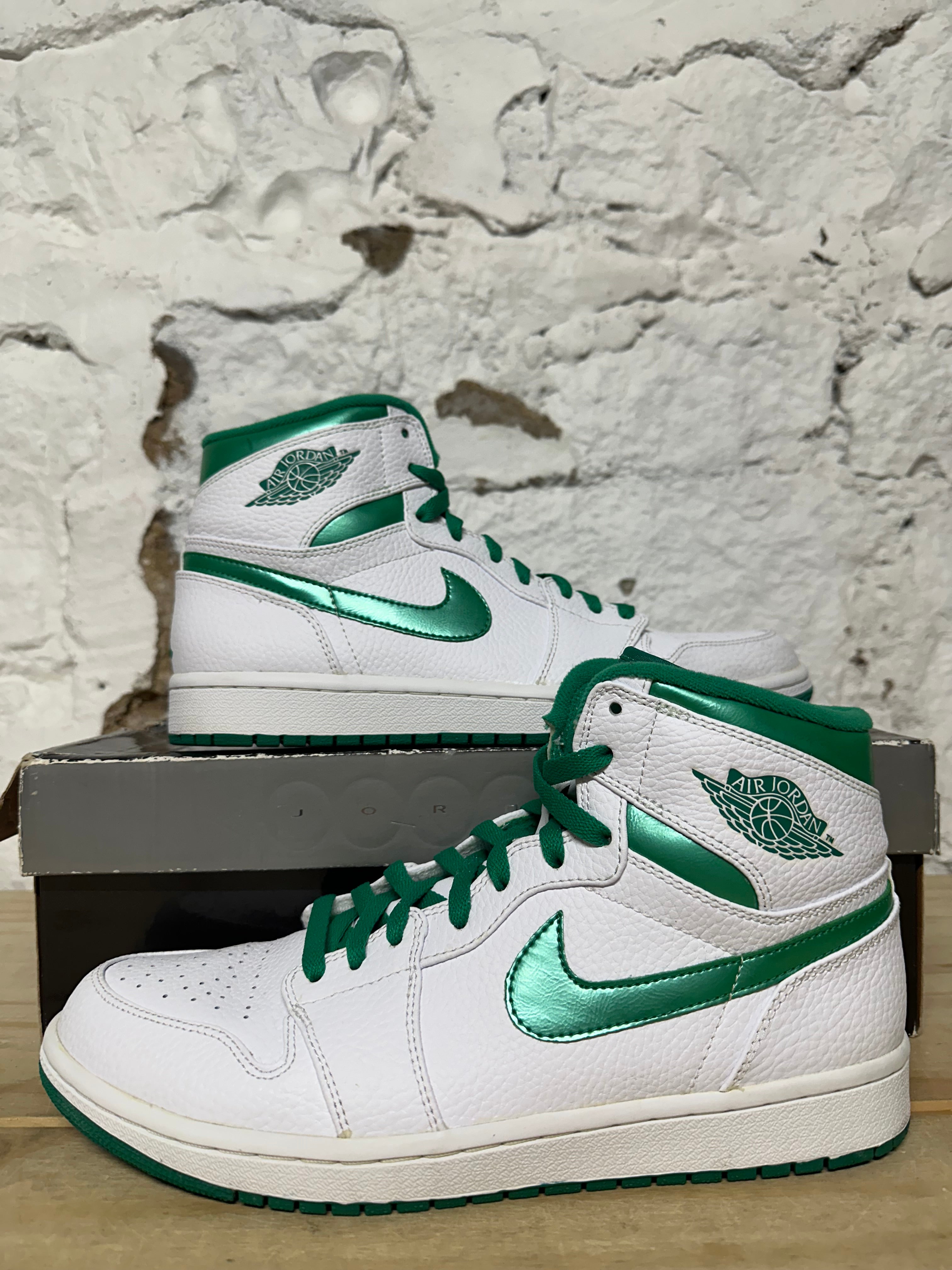 Air Jordan 1 High Do The Right Thing Green Sz 10