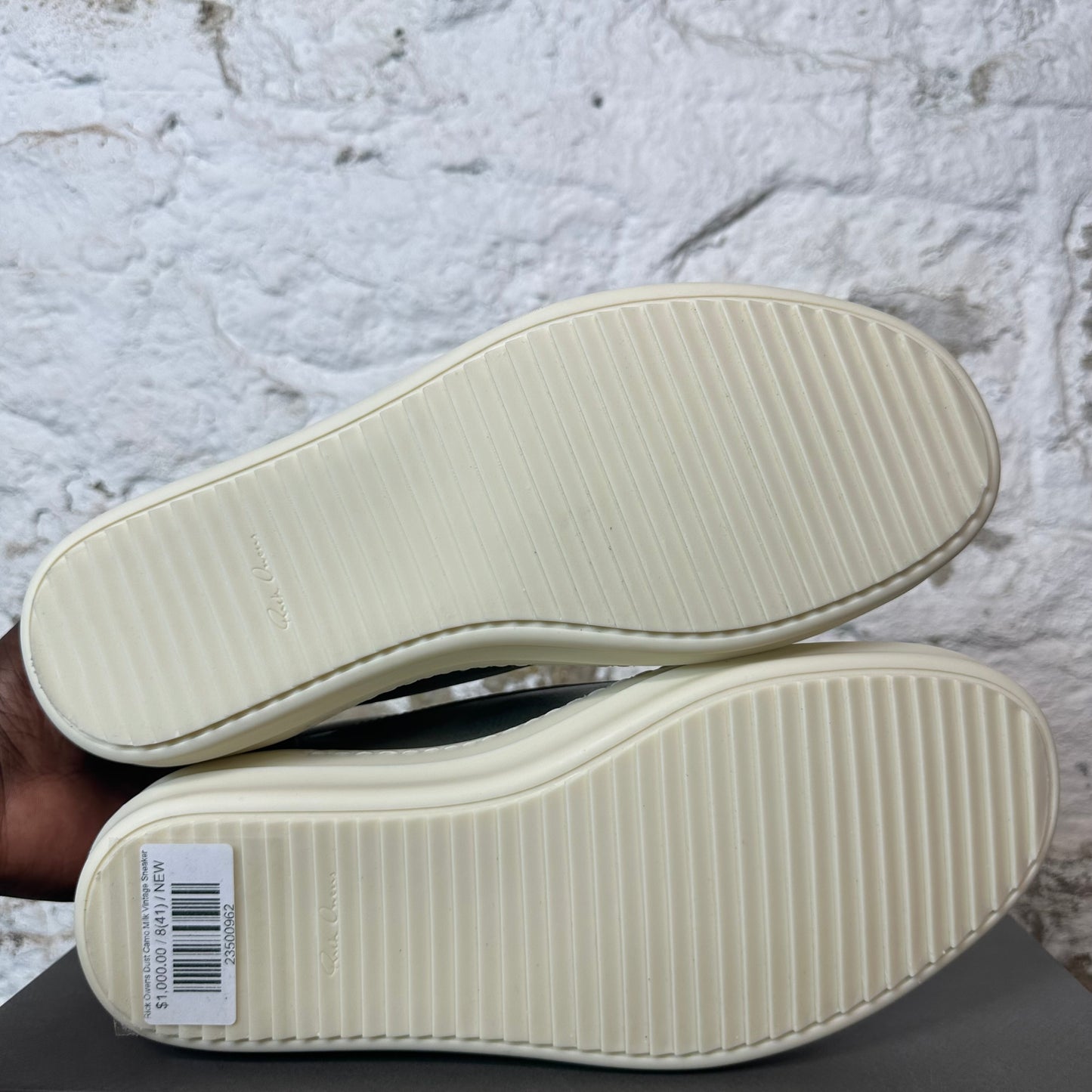 Rick Owens Dust Camo Milk Vintage Sneaker